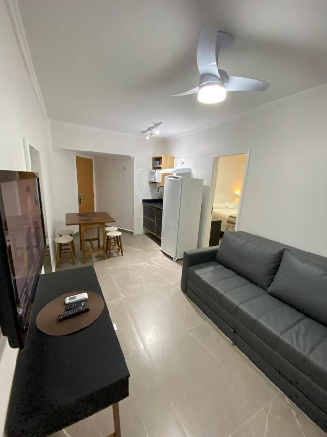 Flat - Acomoda Ate 4 Hospedes - Bairro Do Gonzaga - Santos Sp Exteriér fotografie